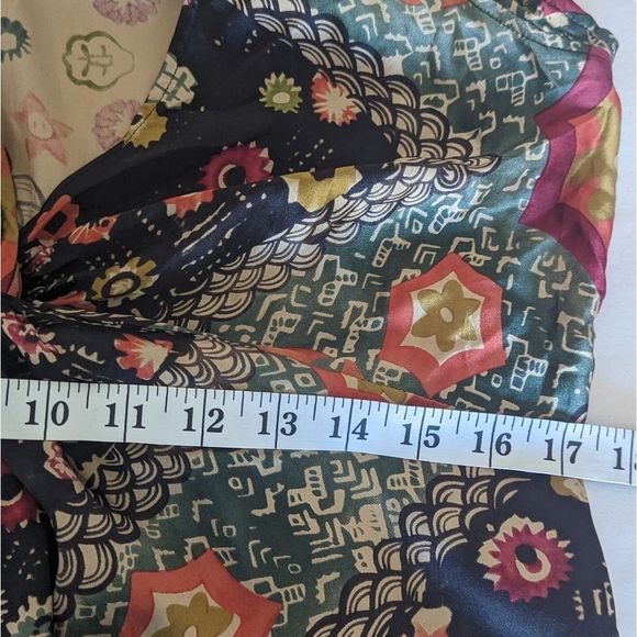 Silk Kew batik print dress 8 - Picture 2 of 13